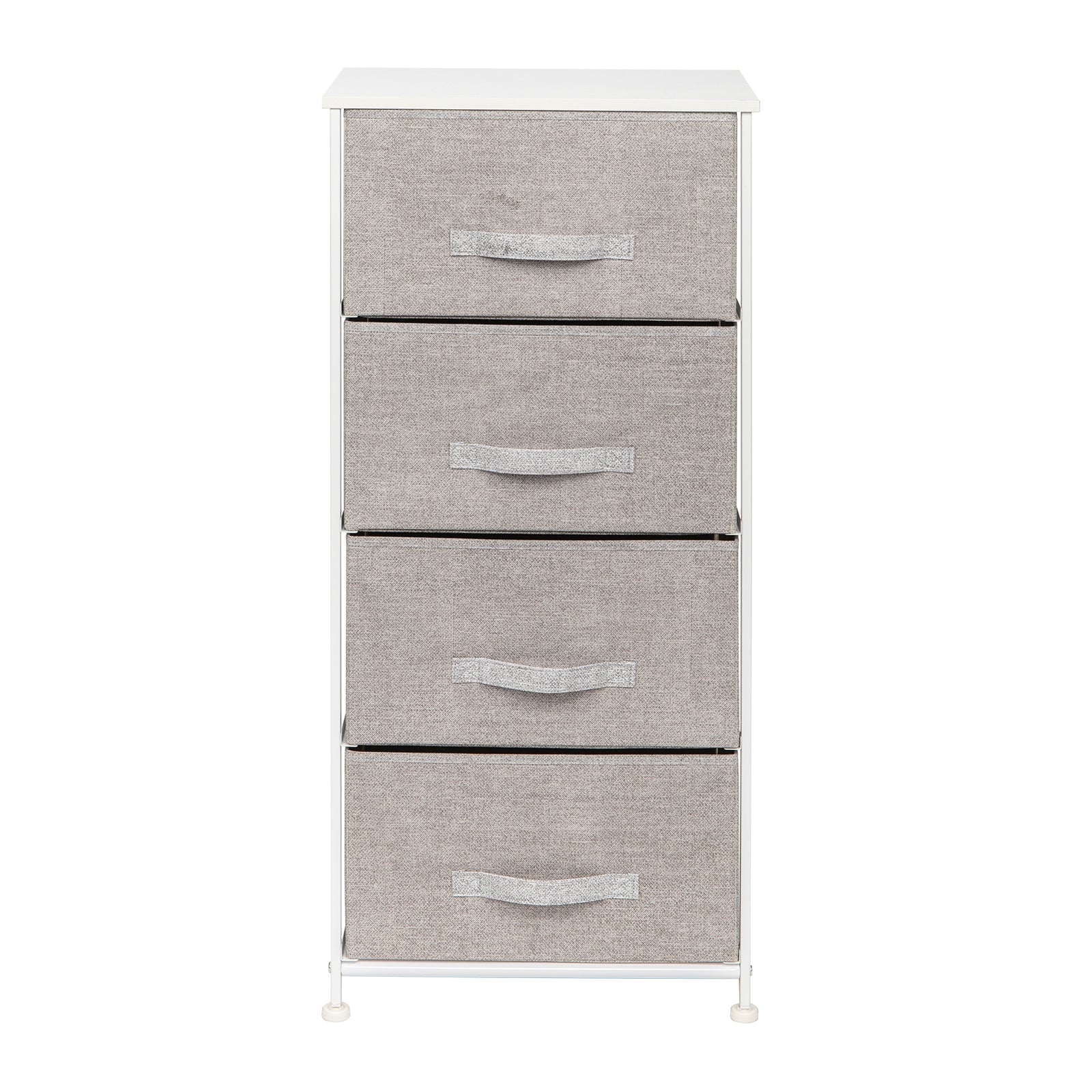 4 Drawer Dresser - Light Grey