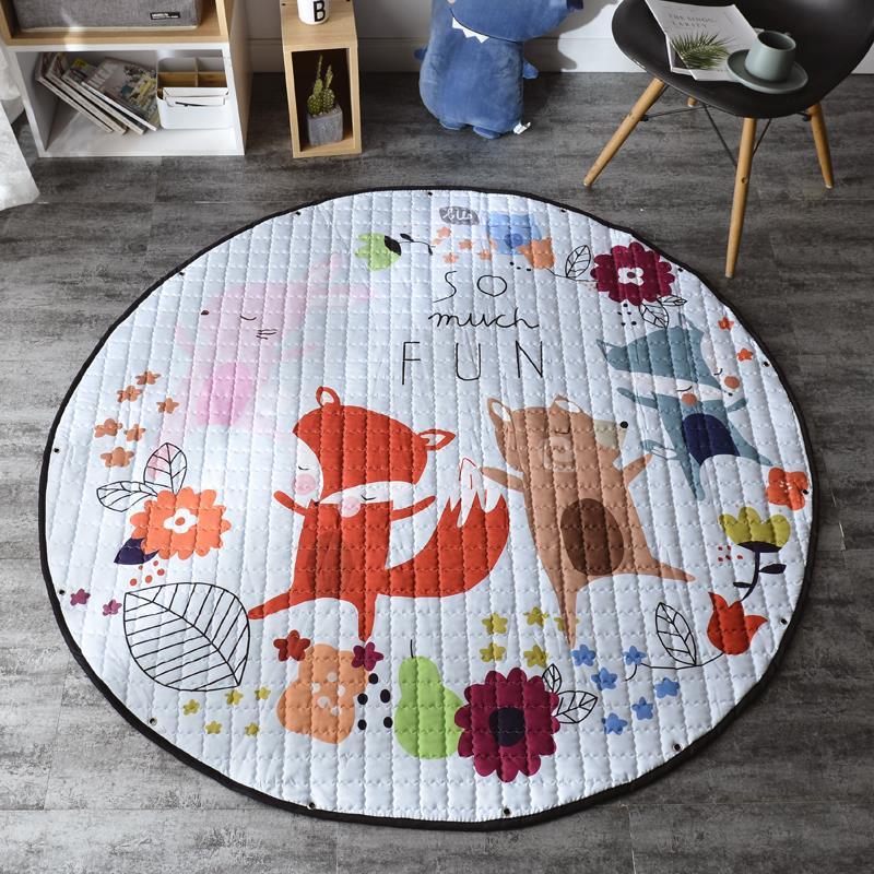 Little Worlds 2 in 1 Toy Storage Play Mats