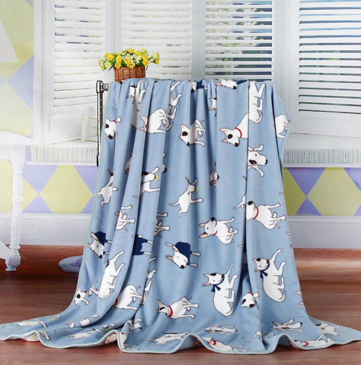 Terrier Fleece Blanket