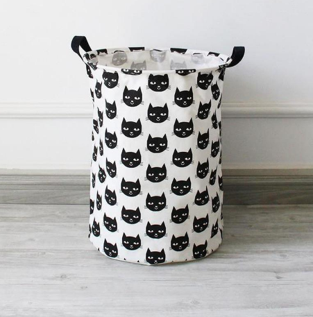 Cat Face Storage Basket