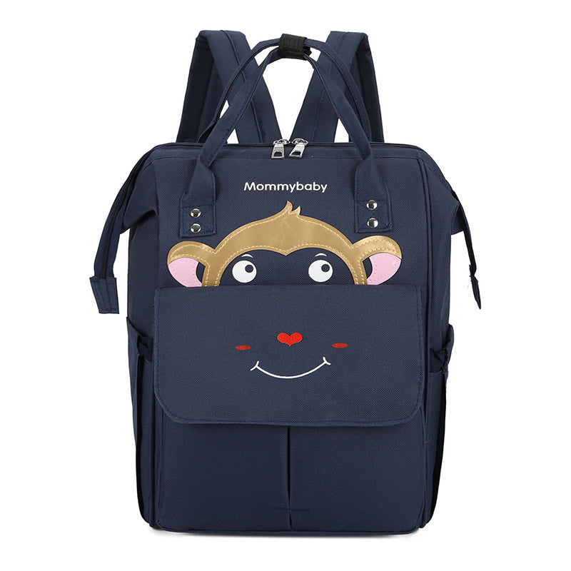 Mommy Bag Cat Pattern Custom Shoulder Mother Bag Insulation Bottle Bag Baby Care Bag
