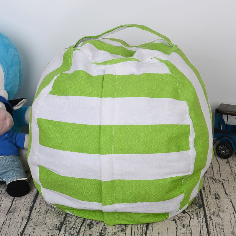 Canvas Plush Toy Storage Bag Quilt Parcel Storage Bag Multifunctional Travel Storage Bag Spot 17In