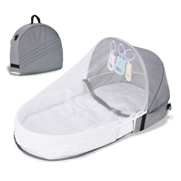 Anti Pressure Baby Bed With Mosquito Net