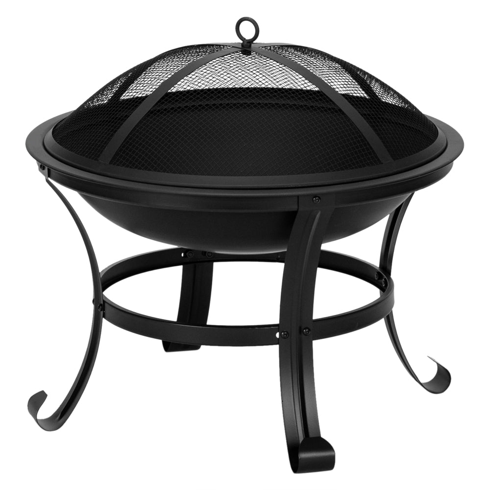 55cm Curved Fire Pit