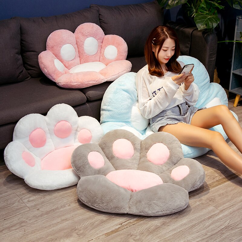 Paw Paw Plush Chair Cushion