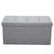 Ashford Grey Storage Ottoman