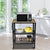 Grey Functional Wheeled Utility Cart