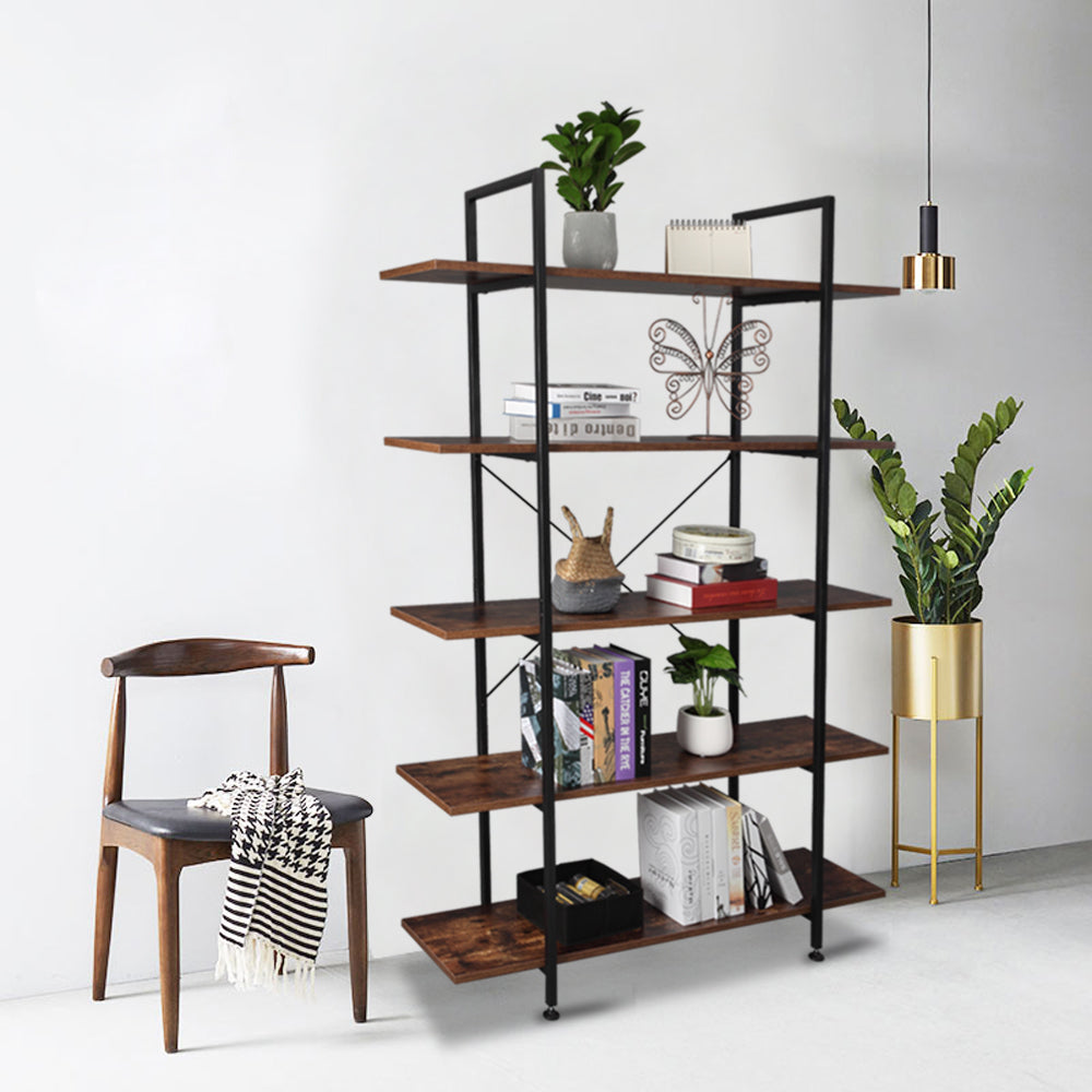 5-Tier Country Rustic Industrial Shelving Unit