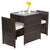 2 Seater Rattan Table Garden Set