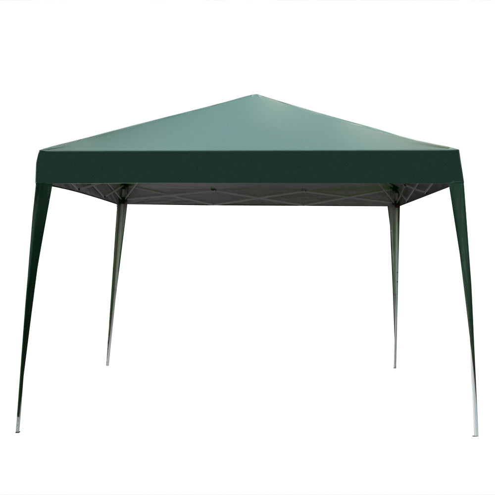 Green 3x3m Pop Up Gazebo With Travel Bag