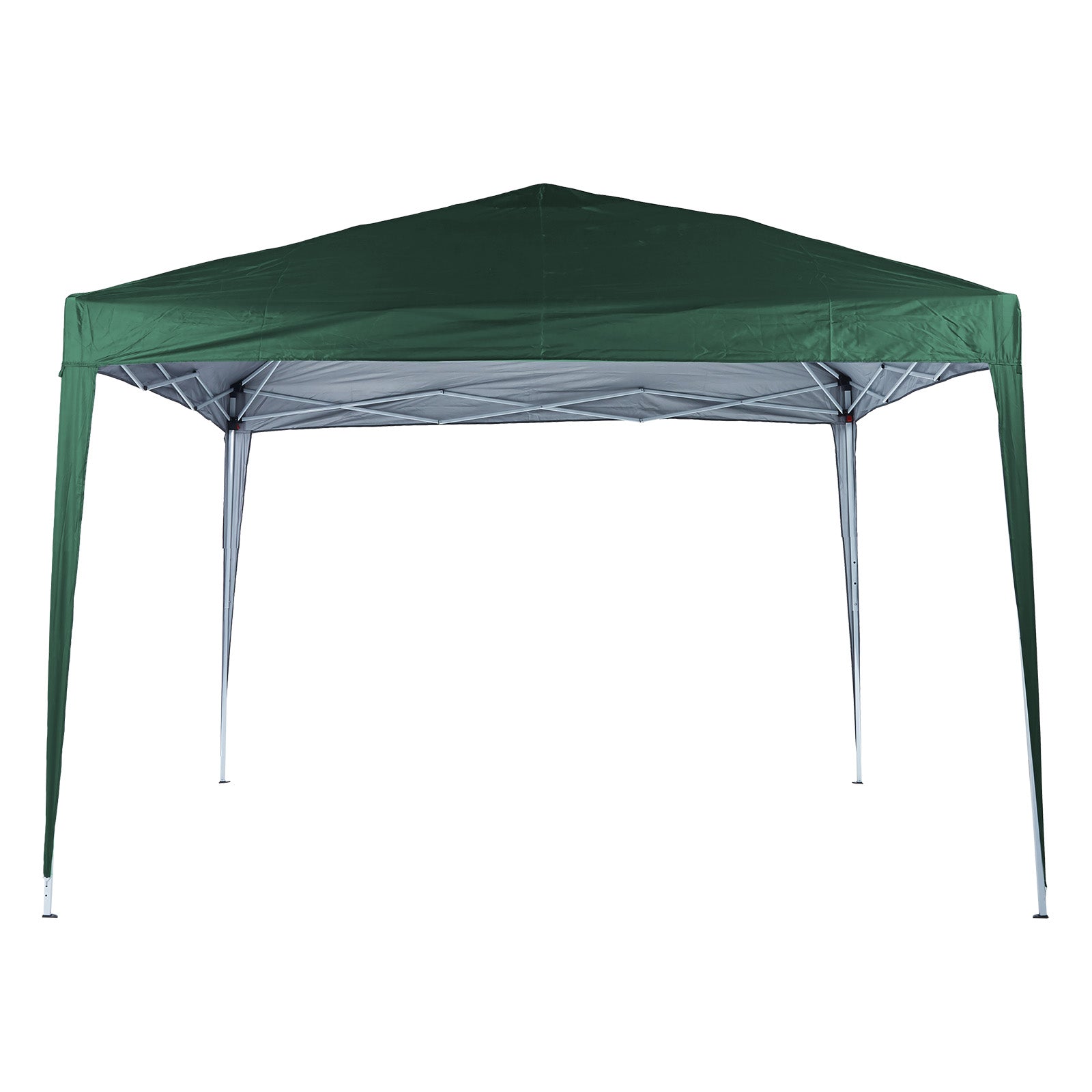 Green 2m x 2m Pop Up Gazebo with Travel Bag