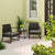 2 Seater Rattan Square Garden Set