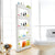 5-Tier Portable Plastic Storage Rack