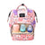 Fashion Printed Pattern Mommy Bag Multifunctional Backpack