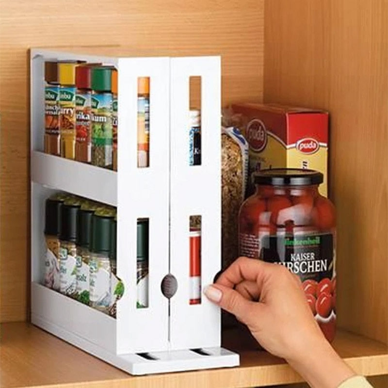 Swivel Spice Rack Organiser
