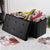Pitchford Black Tufted Storage Ottoman