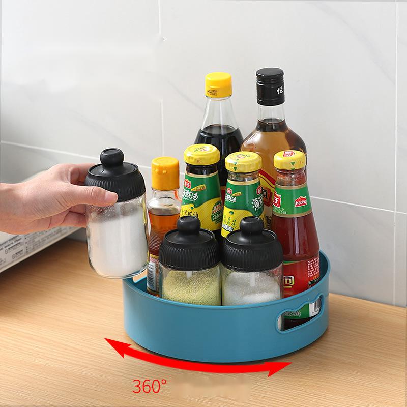360º Rotating Spice Tray Turntable Kitchen