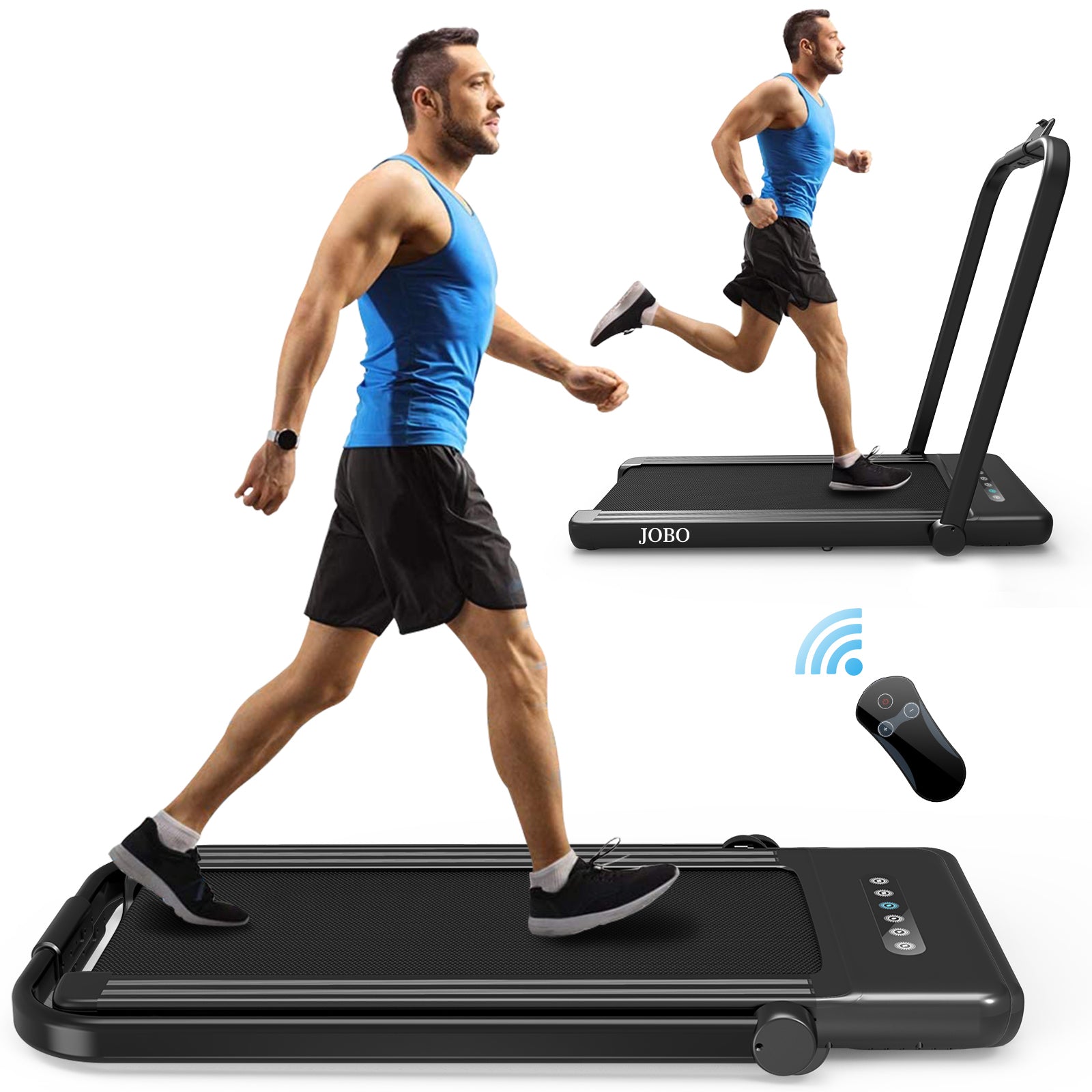 Inova 2 in 1 Folding Treadmill with Bluetooth