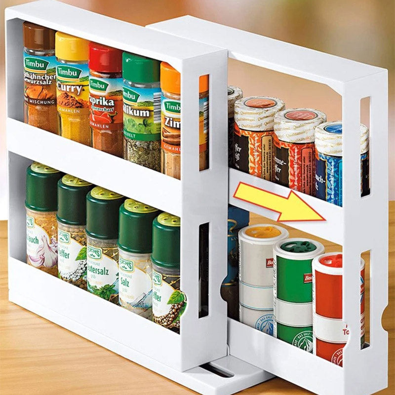 Swivel Spice Rack Organiser
