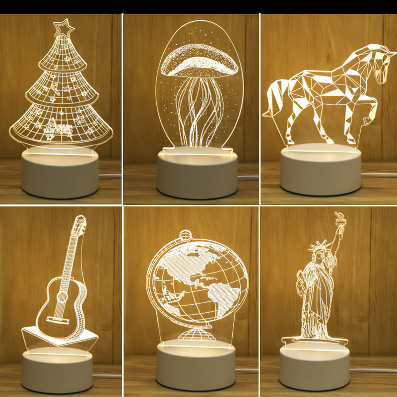 Small discount acrylic lamp