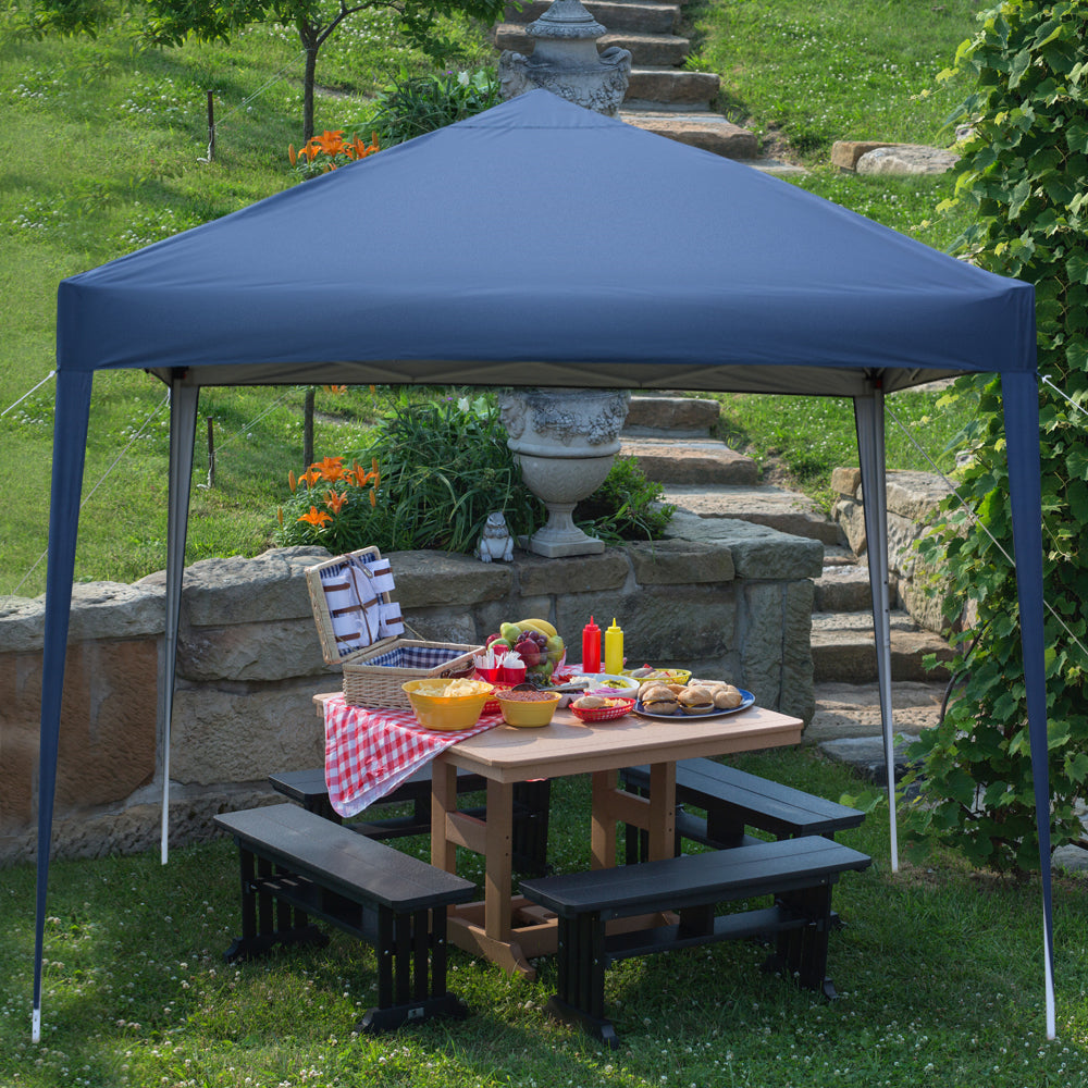 Blue 3 x 3m Pop Up Gazebo With Travel Bag