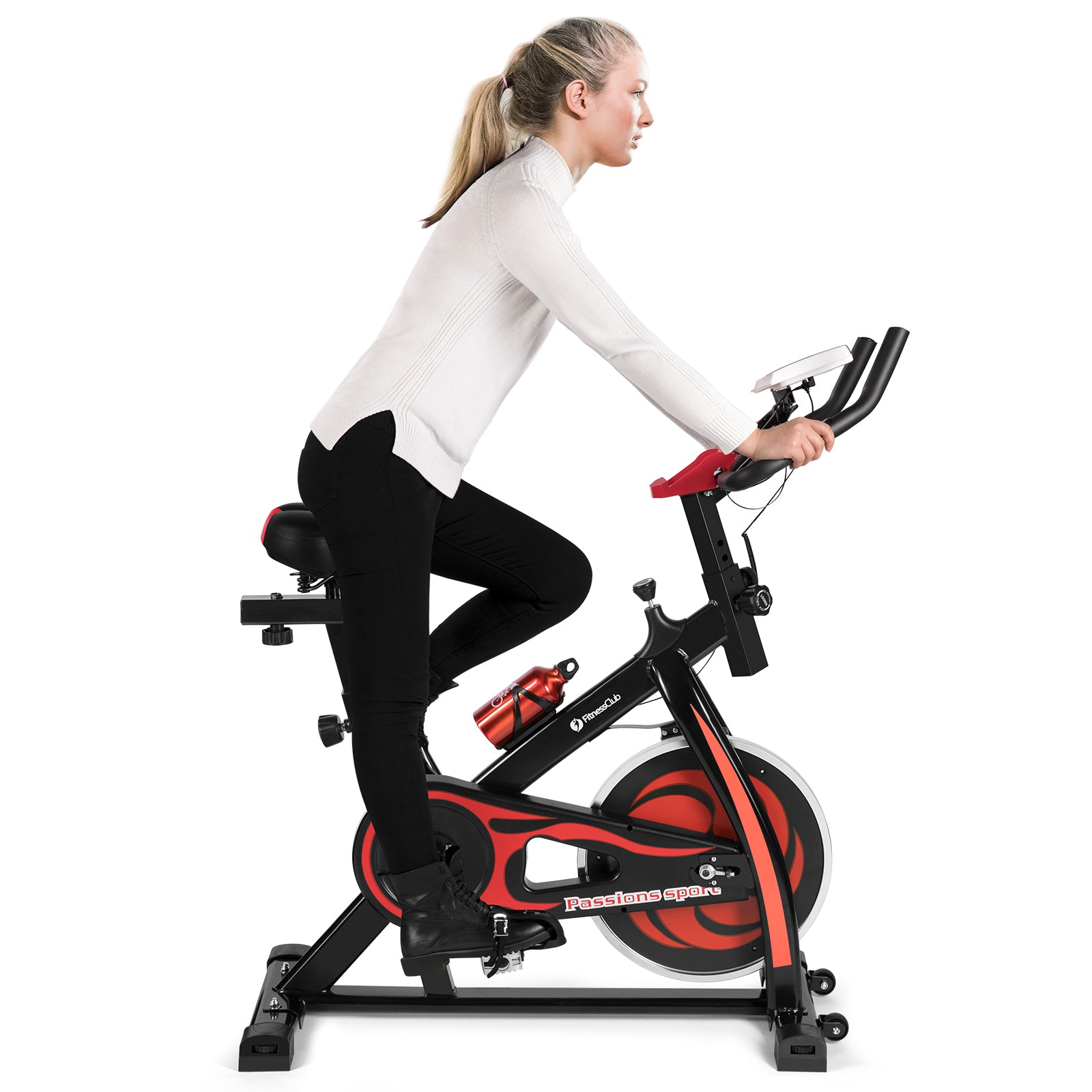 MaXiMum Impact Spin Bike - Red