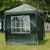 Green 2x2m Two Doors & Two Windows Gazebo