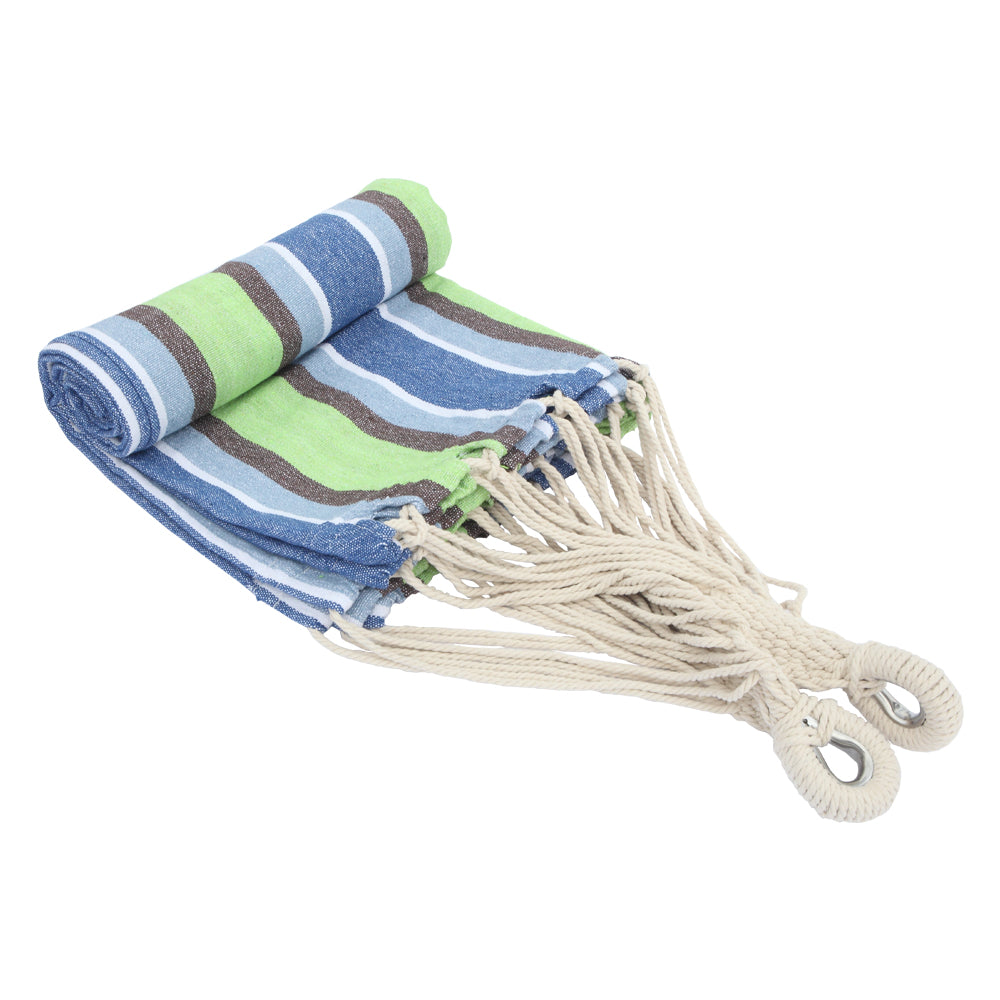 Blue Stripe Hammock In A Bag