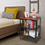 Brown Functional Wheeled Utility Cart