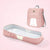 Integrated Anti-Pressure Portable Crib - Pink