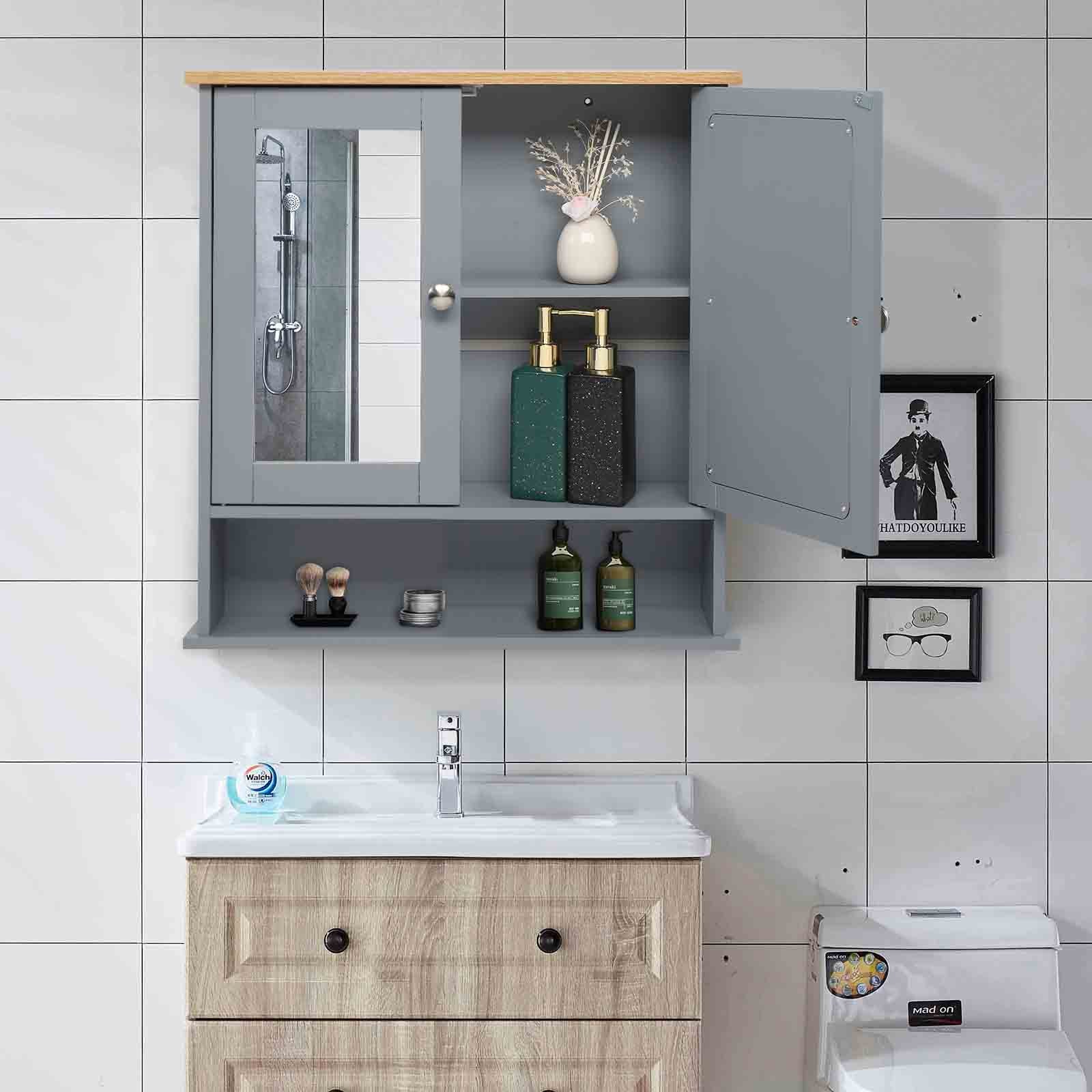Anchorage Mirrored Wall Cabinet