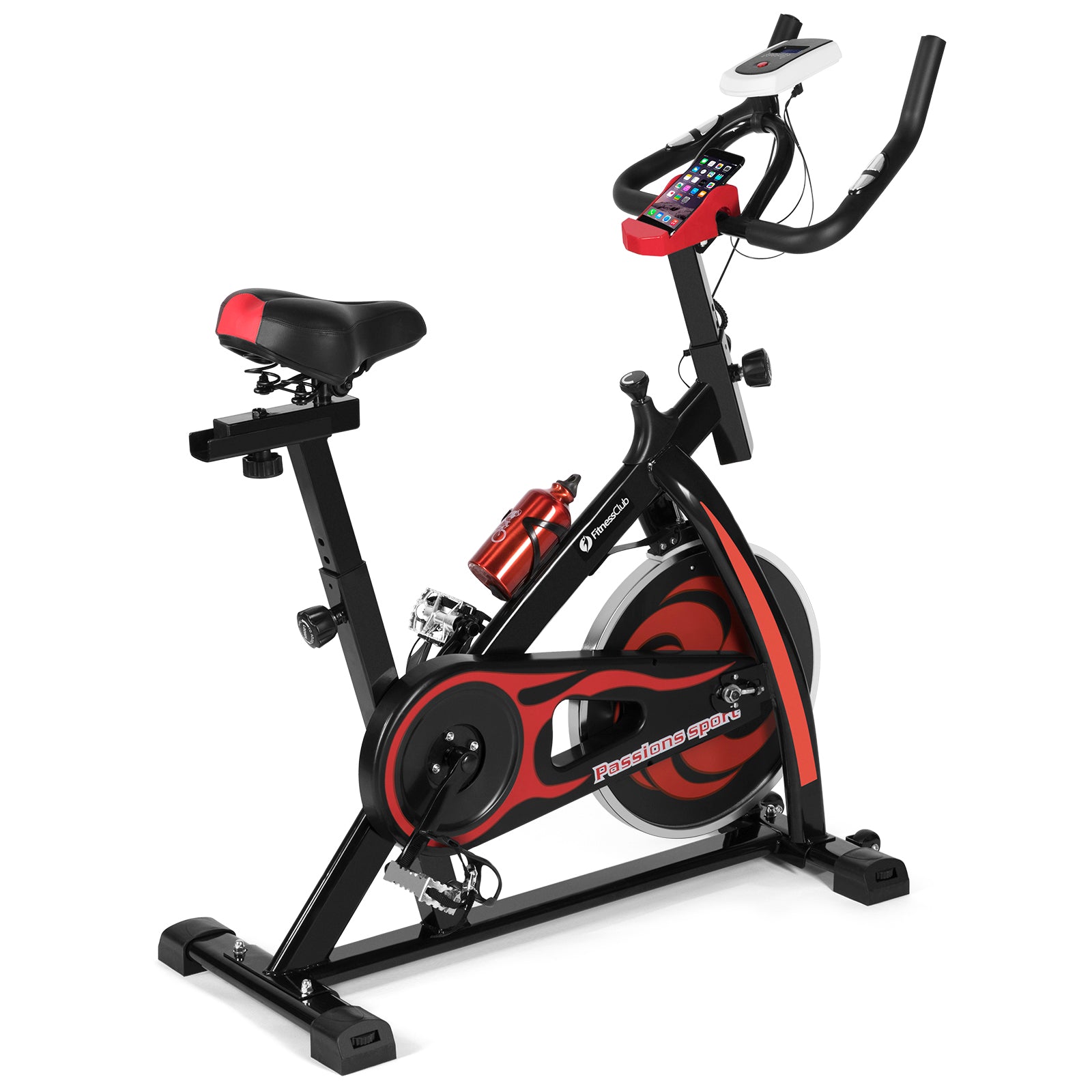 MaXiMum Impact Spin Bike - Red
