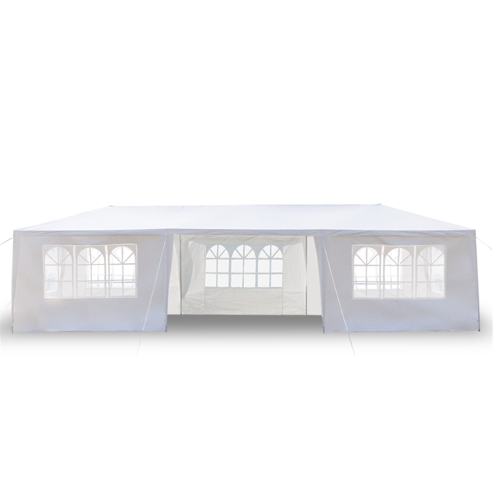 White 3 x 9m Seven Sided Party Tent