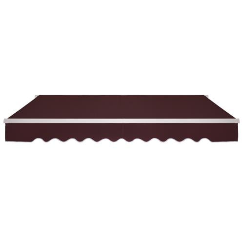 Wine Red 2.5x2m Retractable Awning