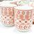 Autumn Coral 7 Piece Ceramic Tea Set